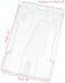 Shinycome Hard ID Access Card Cover Credit Card for Case Badge Holder Double Side Desk Organizers Accessories