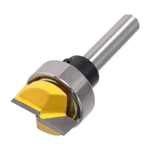 Wolfride 1/4-Inch Shank Door Hinge Router Bit Set - Template Flush Trim, Hinge Mortise, Bottom Cleaning Router Bit