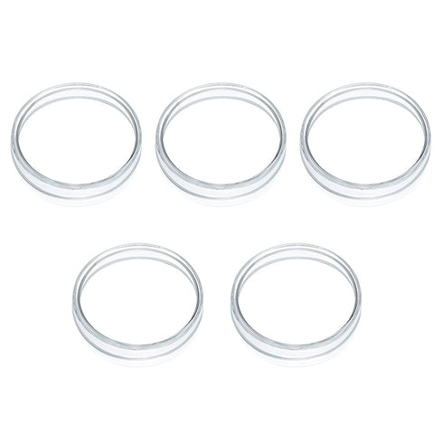 5Pcs Glass Petri Dishes, High Borosilicate Glass Cell Culture Dishes, Lab Supplies 60mm