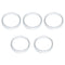 5Pcs Glass Petri Dishes, High Borosilicate Glass Cell Culture Dishes, Lab Supplies 60mm