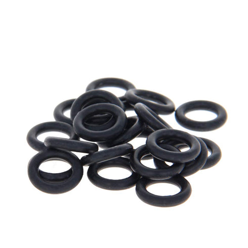 Othmro 50pcs Nitrile Rubber O-Rings, 3.1mm Wire Dia 15mm OD for Oil or Air Sealing, Black