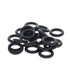 Othmro 50pcs Nitrile Rubber O-Rings, 3.1mm Wire Dia 15mm OD for Oil or Air Sealing, Black