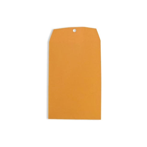 School Smart Kraft Envelopes with Clasp, 6 x 9 Inches, Pack of 100