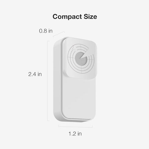 BroadLink FastCon Smart Radar Motion Sensor - Wireless Human Detector for Smart Home Automation, Compatible with Alexa