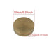 10PCS Brass Mirror Screws, Cap Cover Nails Fasteners for Decorative Mirrors, 10mm Golden