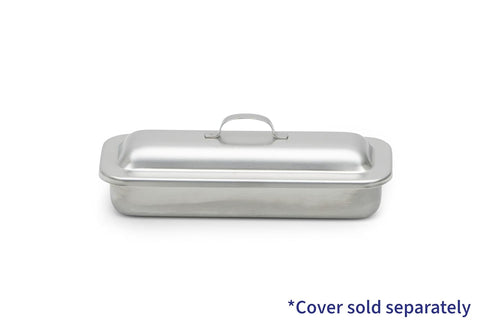 Stainless Steel Catheter Tray with Ridges, 8.75 x 3.3125 x 1.5