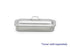 Stainless Steel Catheter Tray with Ridges, 8.75 x 3.3125 x 1.5