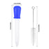 10 Pcs Liquid Droppers Pipettes with 1 Cleaning Brush, 5ML Silicone and Plastic Eyedropper for Crafts
