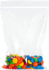 Reclosable Zip Poly Bags 5x7 & 100 Bags - 2 Mil Clear Plastic with Resealable Lock Seal Zipper, Durable Poly Baggies