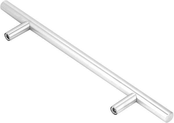 Cabinet Pulls, 201 Hollow Stainless Steel Modern Kitchen Door T Bar Handle for Cupboards Closet Drawer Furniture
