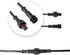 BTF-LIGHTING 2 Pin Electrical Connector - 22AWG IP65 Male Female Extension Cable for LED Strip Lights
