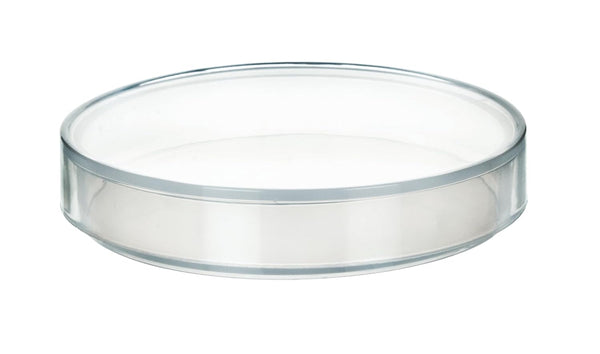 EISCO Plastic Petri Dish with Lid - 2" Diameter, 0.5" Depth - Reusable Translucent Polypropylene