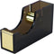 MultiBey Black & Gold Tape Dispenser, Stylish Acrylic Desk Holder for 1'' Core Tape, Office Supplies