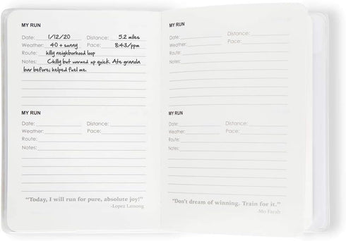 Gone For a Run Day-by-Day Run Planner | Running Journals | She Believed She Could