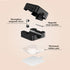YOXIER Clips,6 Pack 6pcs Cable Organizer,Magnetic Cable Magnetic Desk Cable Clips Management, Hide Phone Charging Cable