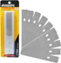 ALLWAY WSB10 Replacement Scraper Blades with Dispenser, 10 Pack, 4"