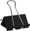 Large 2 Inch Binder Clips (72 Pack), Extra Large Paper Clamps for Office and Home Supplies, Black