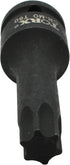 T60 3 Inch Long Torx Star 6 Point Black Impact Bit Socket Auto Repair Tool 1/2 Inch Square Drive by TMAX
