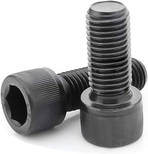 FullerKreg M4-0.7 x 10mm Alloy Steel Socket Cap Screw, (Pkg of 100), Hex Drive, Class 12.9, Black Oxide