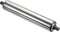 PATIKIL Conveyor Roller 1.5" Diameter 8" Length - Stainless Steel Gravity Transmission Replacement Part, Galvanized End