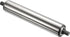 PATIKIL Conveyor Roller 1.5" Diameter 8" Length - Stainless Steel Gravity Transmission Replacement Part, Galvanized End
