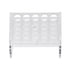 YOKIVE Slant Acrylic Tube Rack, 15-Sockets Holder for 10ml/15ml Lab Test Tubes, Clear