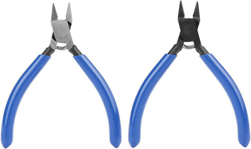 Jeanoko 4inch Electrical Wire Pliers, Chrome Vanadium Steel Side Cutting Nippers for Electronic Feet