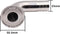 DERNORD 1.5" Tri Clamp 90 Degree Elbow Hose Barb Pipe Fitting (50.5MM Ferrule) - Tube OD: 1"/25MM
