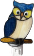 Wall.DYM9008 Stained Glass owl Night Light,studyroom Night LightSuitable for Living RoomCorridorBedroom.Plug into