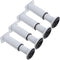 ARTIBETTER 4pcs Adjustable Cabinet Legs Leveling Feet for Sofas Tables and Chairs