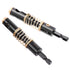 Yakamoz 2Pcs 1/4-Inch Hex Shank Center Drill Bit Set for Door Window Cabinet Self Centering Hinge Tapper Core Hole
