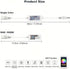 TOPXCDZ 12-24V 96W LED Smart WiFi Controller, Single Color LED Strip Lights WiFi Controller Compatible with Android