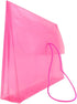 JAM PAPER Plastic Expansion Envelopes - Pink - Letter Booklet - 9 3/4 x 13 with 2.5 Inch Expansion - 12/Pack