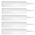 DOITOOL Empty Caulk Tubes, 5 Pcs - 20oz Reusable Plastic Caulk Tubes for Cracks, Tiles, and Repairs