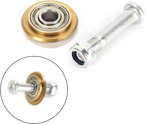 2 Pack Premium Tungsten Carbide Tile Cutter Wheel Replacement, 22 6 6mm Scoring Blade with Bolt Lock Nut for Ceramic