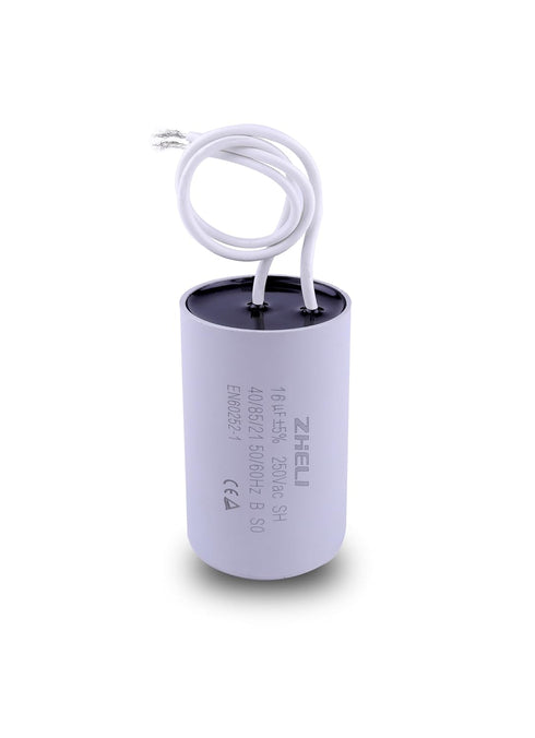 CBB60 16uF Motor Start Run Capacitor MFD 250VAC 50/60hz - Cylindrical (16uF)