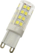 2Pcs G9 Base LED Light Bulb, 5W Non-Dimmable, Daylight White 5000K, 360 Degree Omni Beam Angle, 110V-220V