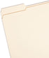 Smead Manila File Folder, Letter Size, 1-1/2" Expansion, Reinforced 1/3-Cut Tab, 50 Per Box (10405)