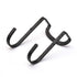 Multi-Use Over Cabinet Hook - 5 Pack Stainless Steel Over Door Double Hook for Drawer, Closet, Kitchen, and Bathroom