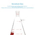 StonyLab 1000ml Filtering Flask, Heavy Wall Borosilicate Glass, 24/40 Standard Taper Outer Joint, Bolt Neck