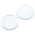 YOKIVE 2 Pcs Clear Glass Optical Lenses, Double Lens for Telescope and Photography, 5cm & 7.5cm Focal Length