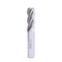 AUTOTOOLHOME 1/8" to 1/2" High Speed Steel HSS 4 Flute Straight End Mill Cutter, Set of 8