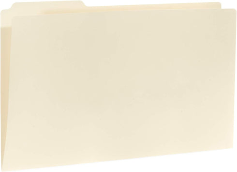 Blue Summit Supplies 50 Pack Heavy Duty Manila File Folders 11x17.5, 14 PT Paper for Prints, Plans, Drawings