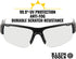 Klein Tools 60161 Safety Glasses, Professional Protective Eyewear with Scratch Resistant Clear Lens