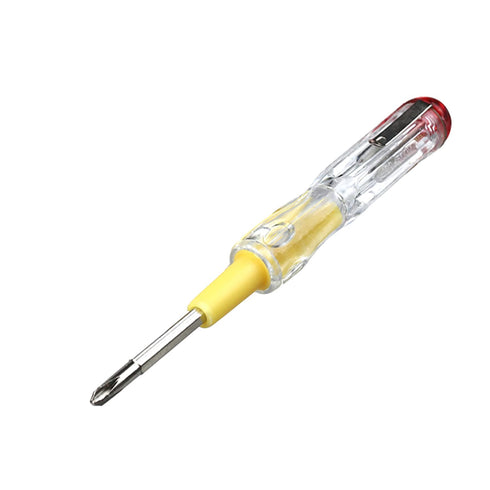 Fielect 2pcs Tester Screwdriver, Circuit Tester Pen, Electric Contact Voltage Tester 100-500V Dual Head