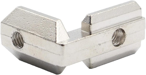 20pcs/lot 1" x 1" Aluminum Extrusion Profiles - 1010 Series L-Shape Interior Corner Connector Joint Bracket