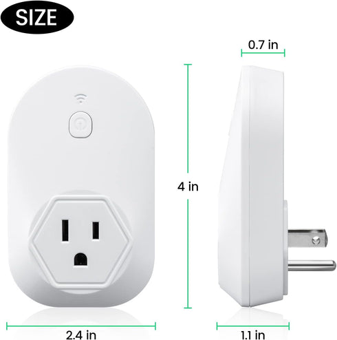 Warm Weather Thermostatically Controlled Outlet with LED Indicator Light for Home and Farms