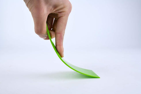 5 Pcs Putty Knife, Large Flexible Plastic Paint Scraper Tool Pack for Spackling, Wallpaper, Spatula Scraper