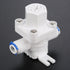 RO Water Pressure Relief Valve, 1/4" OD Hose Quick Connection Water Pressure Reducing Regulator for RO System