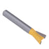 Generic (6*3/8) Tungsten Alloy Carbide PTFE Coating Dovetail Bit Adjustable Depth Woodworking Router Cutter